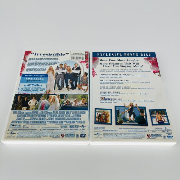 Mamma Mia! The Movie DVD 2-Disc Bundle - Good Used Condition - Picture 7 of 11